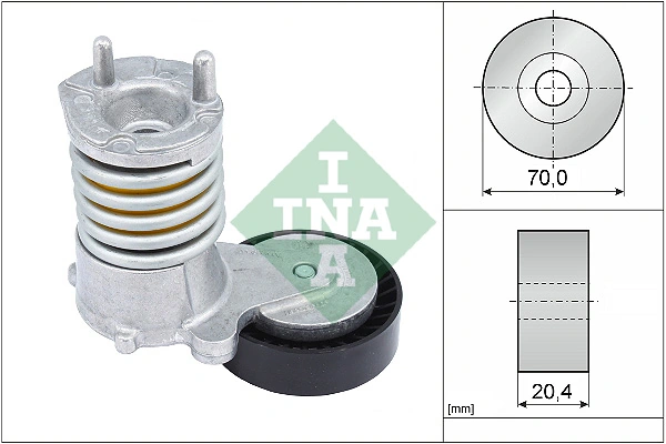 Belt Tensioner, V-ribbed belt